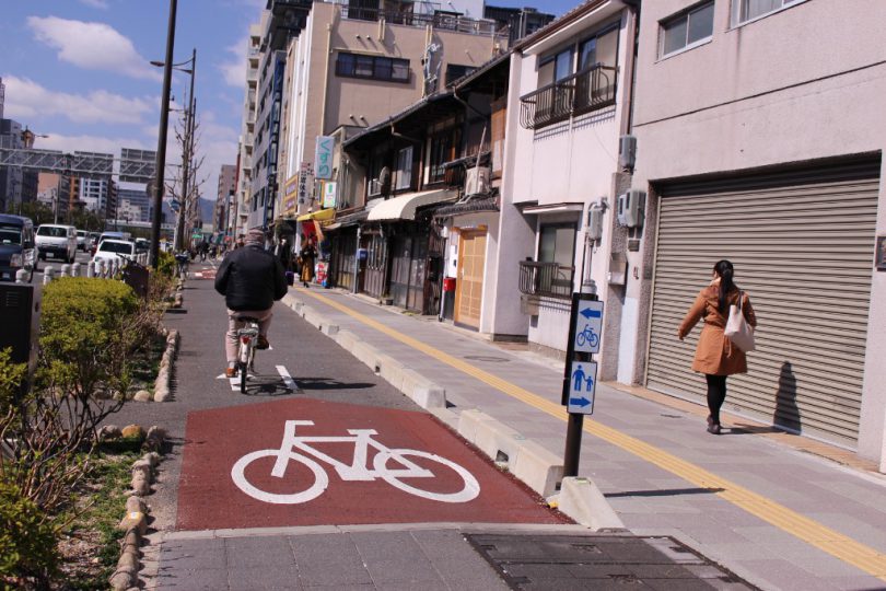 京都自転車レーン