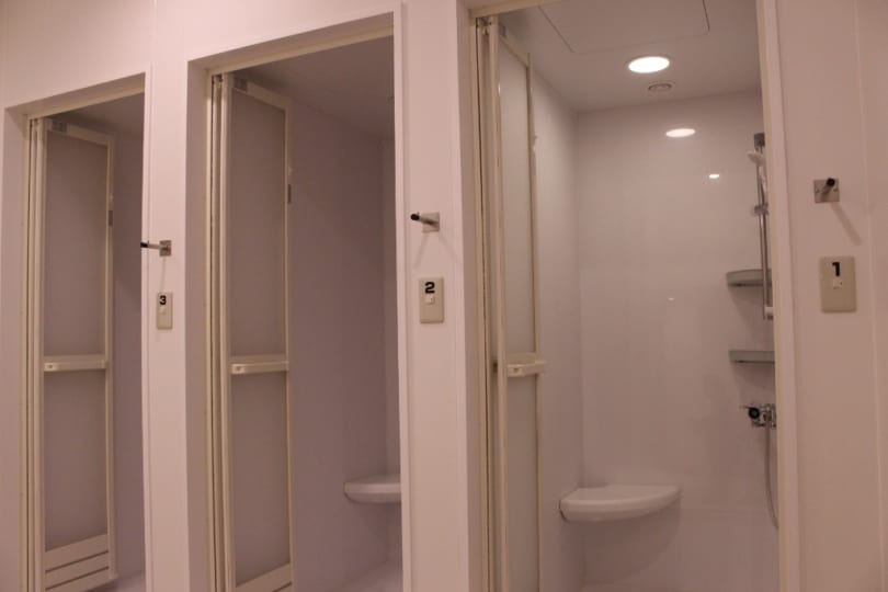 りんりんスクエア土浦　シャワー室
