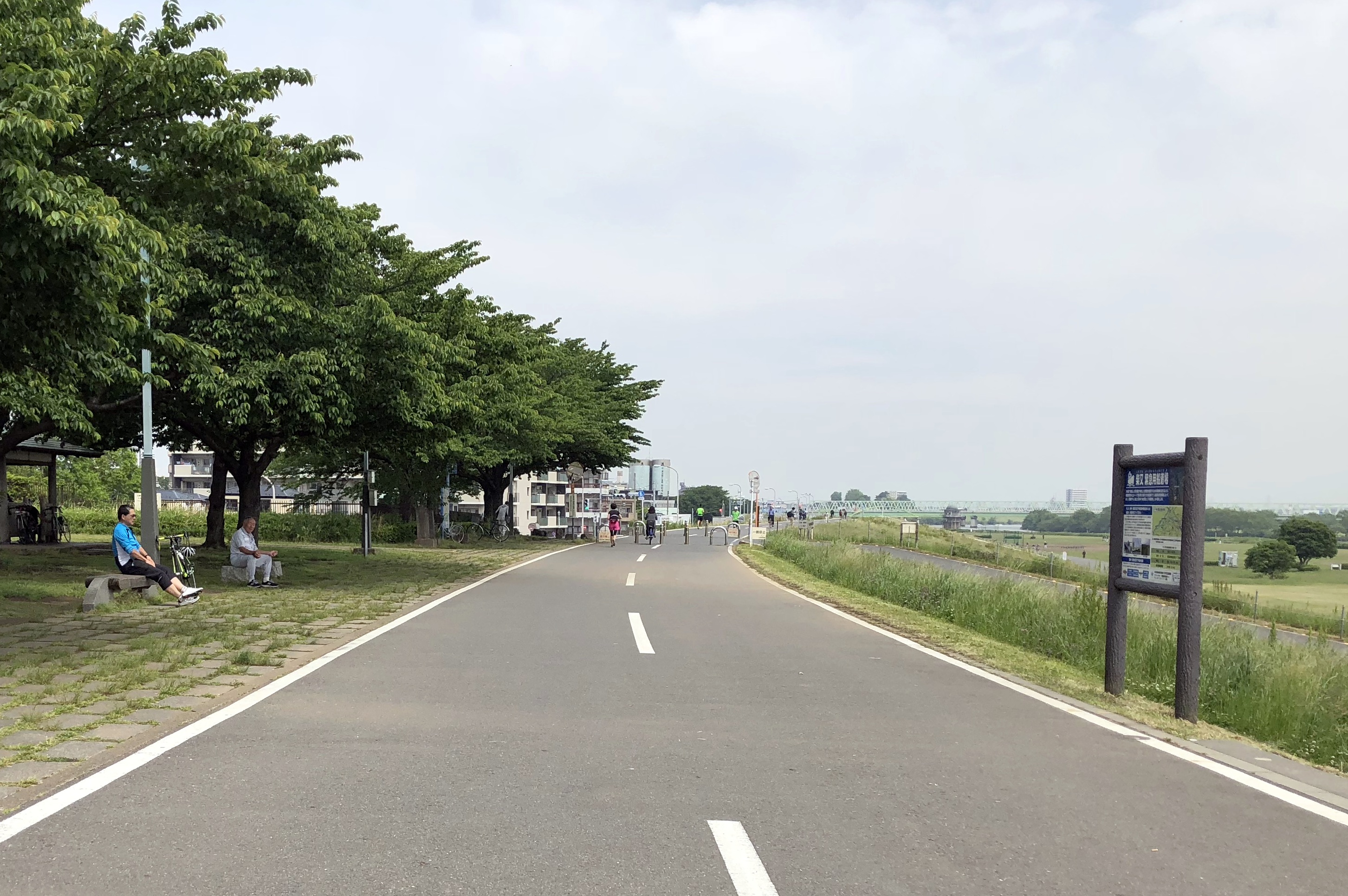 江戸川左岸自転車道（一般県道松戸野田関宿自転車道）