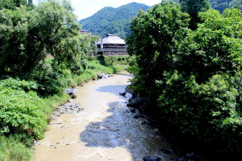 大出の吊橋