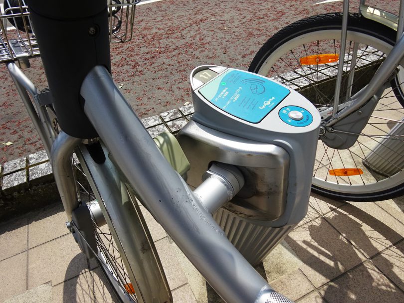 自転車の返却