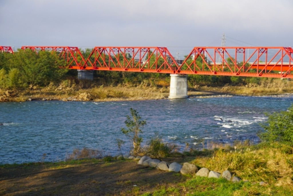 千曲川と鉄橋