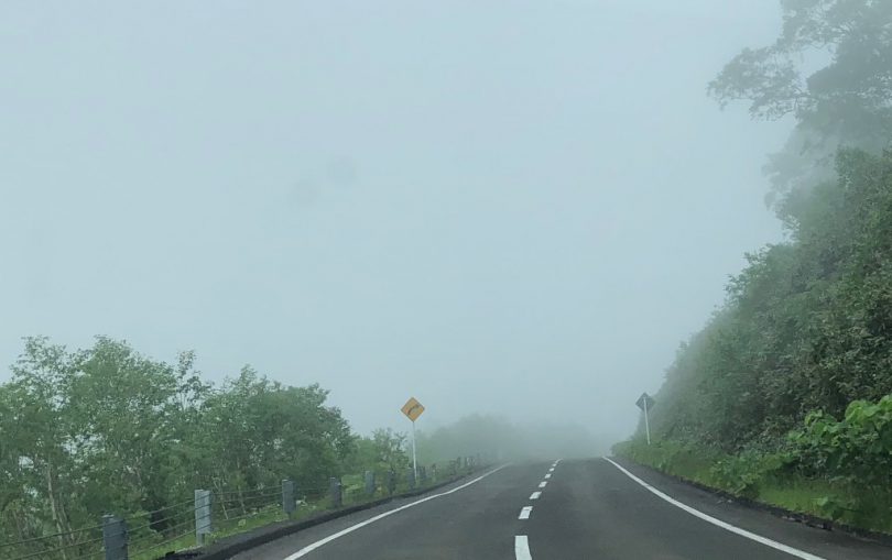 神仙沼の霧
