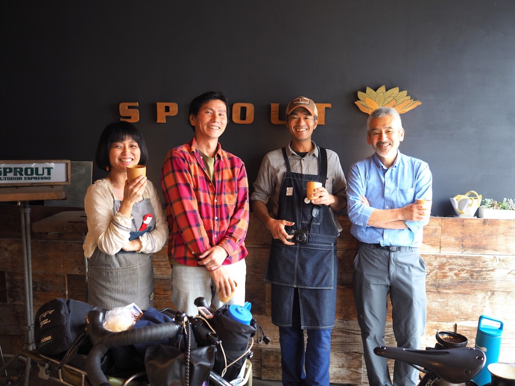 SPROUT OUTDOOR ESPRESSOの皆さん