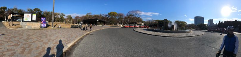 大阪城公園内