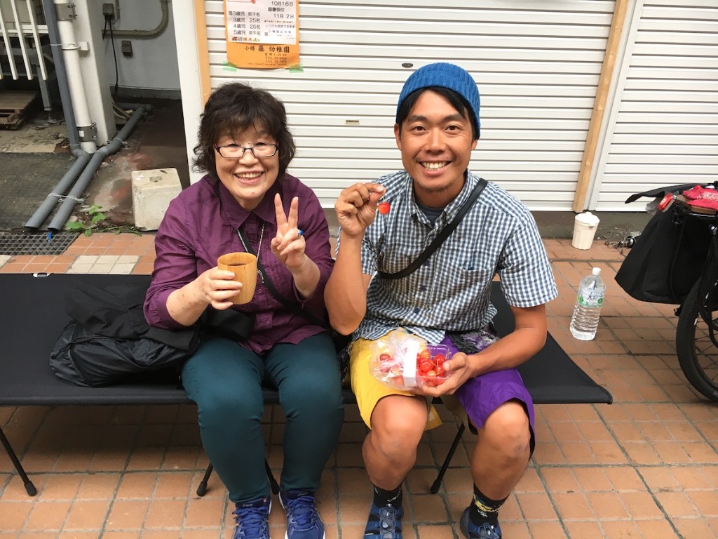 コーヒーのお返しに