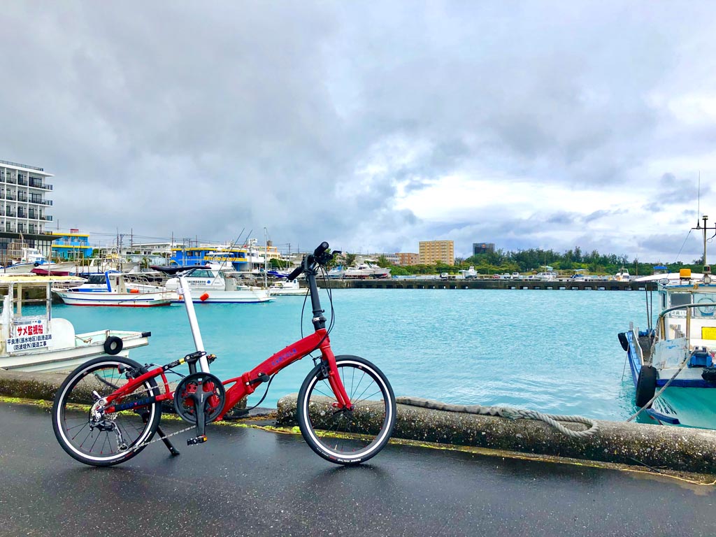 沖縄 自転車 旅