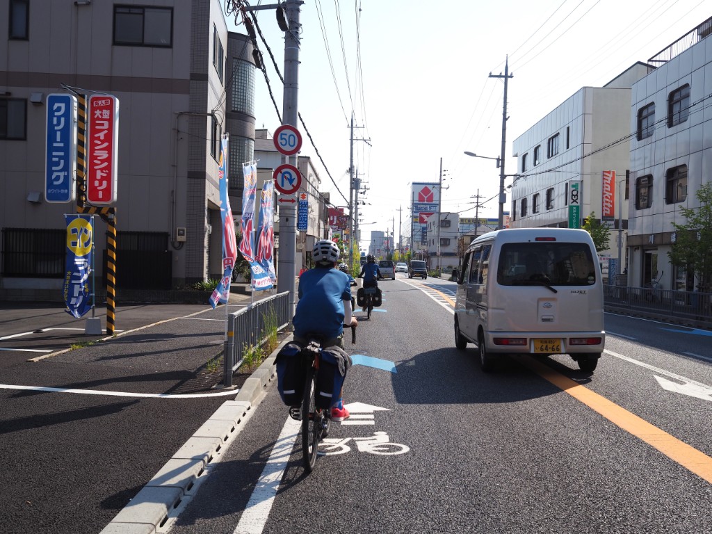 自転車ピクトを