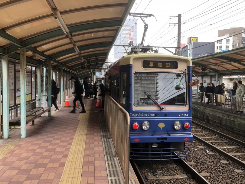 東京さくらトラム　都電荒川線　王子駅前　早稲田