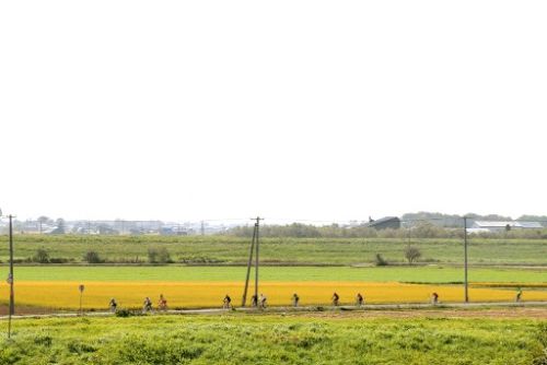 06_美唄の田園風景の中をサイクリング