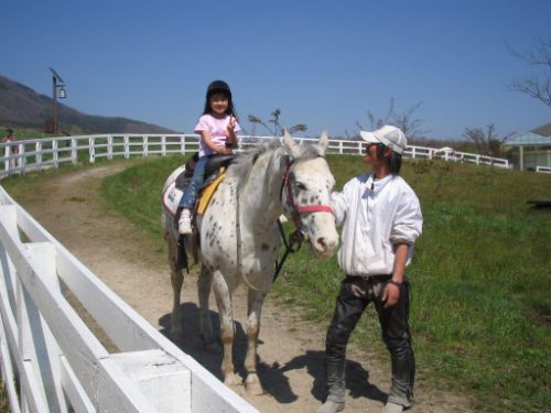 15_蒜山ホースパークでの乗馬体験