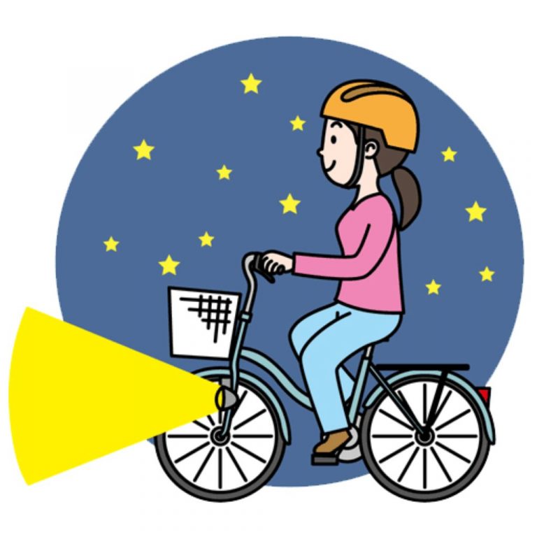 自転車 安全 利用 五 則 イラスト