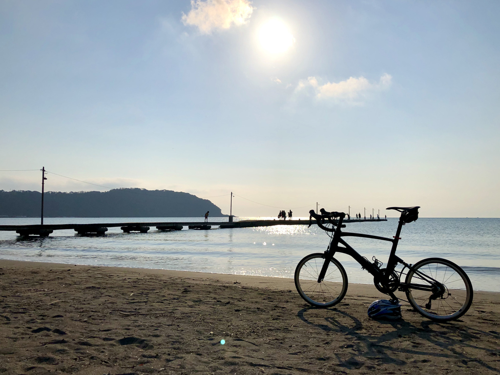 【千葉県】東京湾フェリーで館山・南房総（原岡海岸 岡本桟橋）へ日帰り輪行のんびりサイクリング