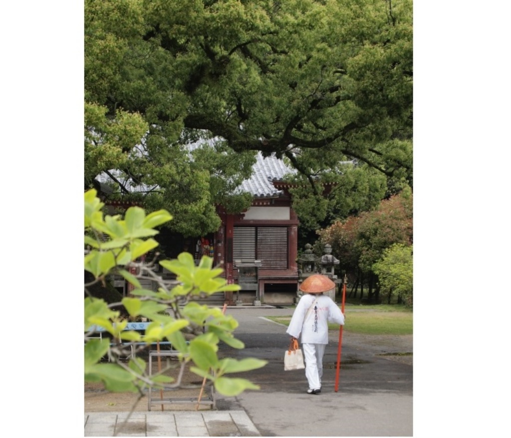 お遍路の衣装 自転車