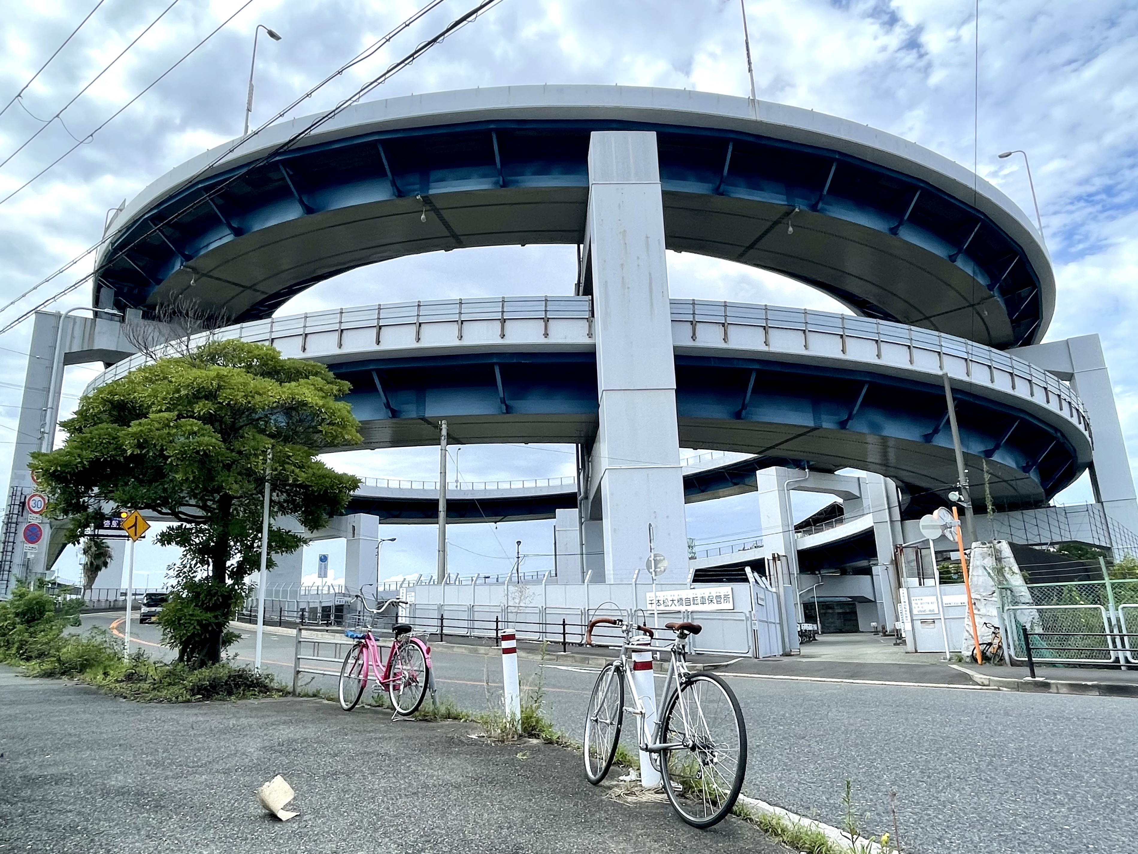 【大阪府】沖縄気分満載の大阪市大正区から、山・船・橋、そして純温泉を楽しむ自転車小旅行