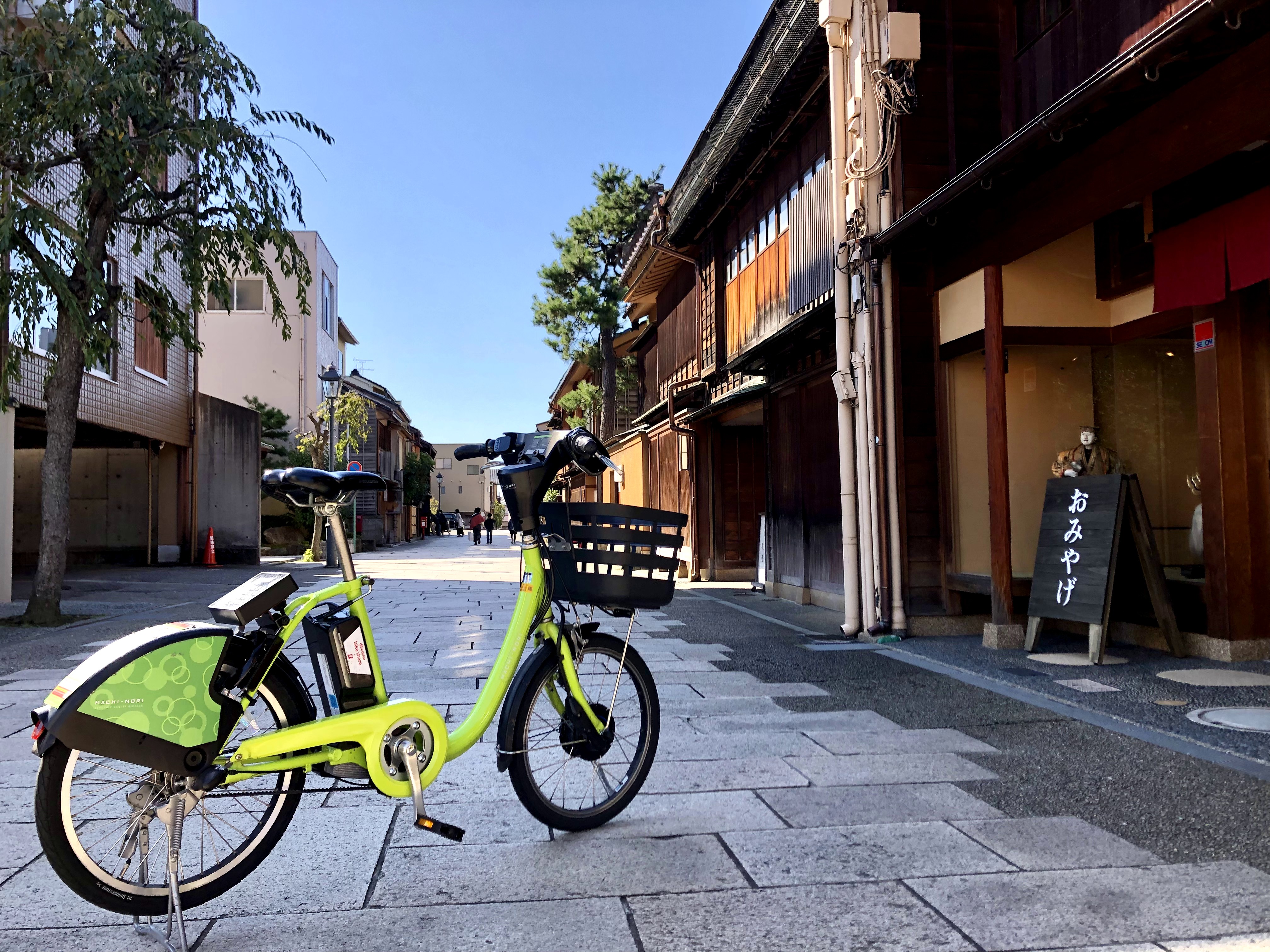 【石川県】シェアサイクル「まちのり」で秋の金沢周遊