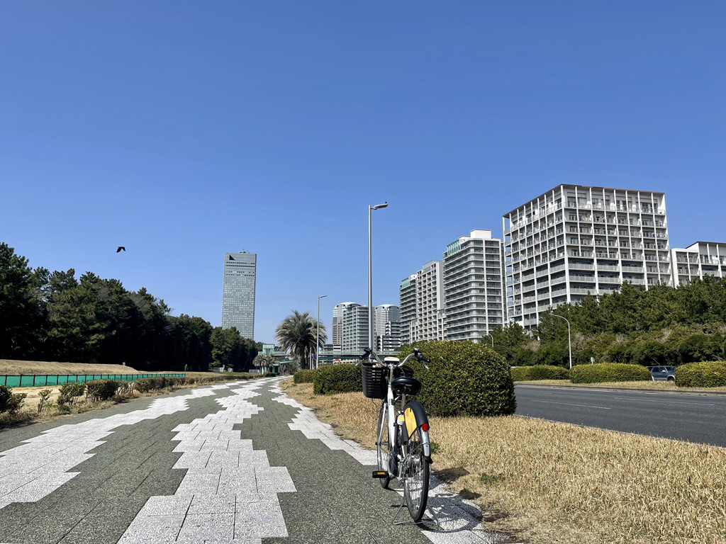 【千葉県】千葉市 海浜幕張エリアで気ままにシェアサイクル「ハローサイクリング」