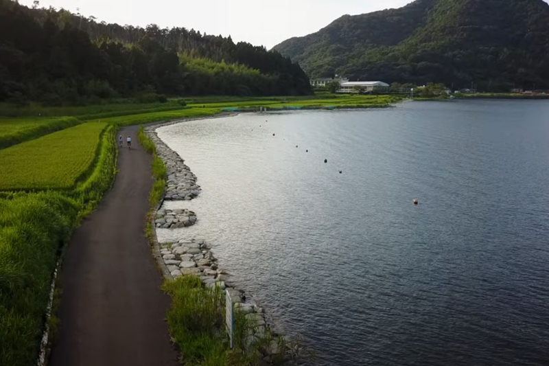 日本遺産 若狭の浦々に続く鯖街道 三方五湖コース～梅林と五色の湖に出会う、静かな湖畔の道～