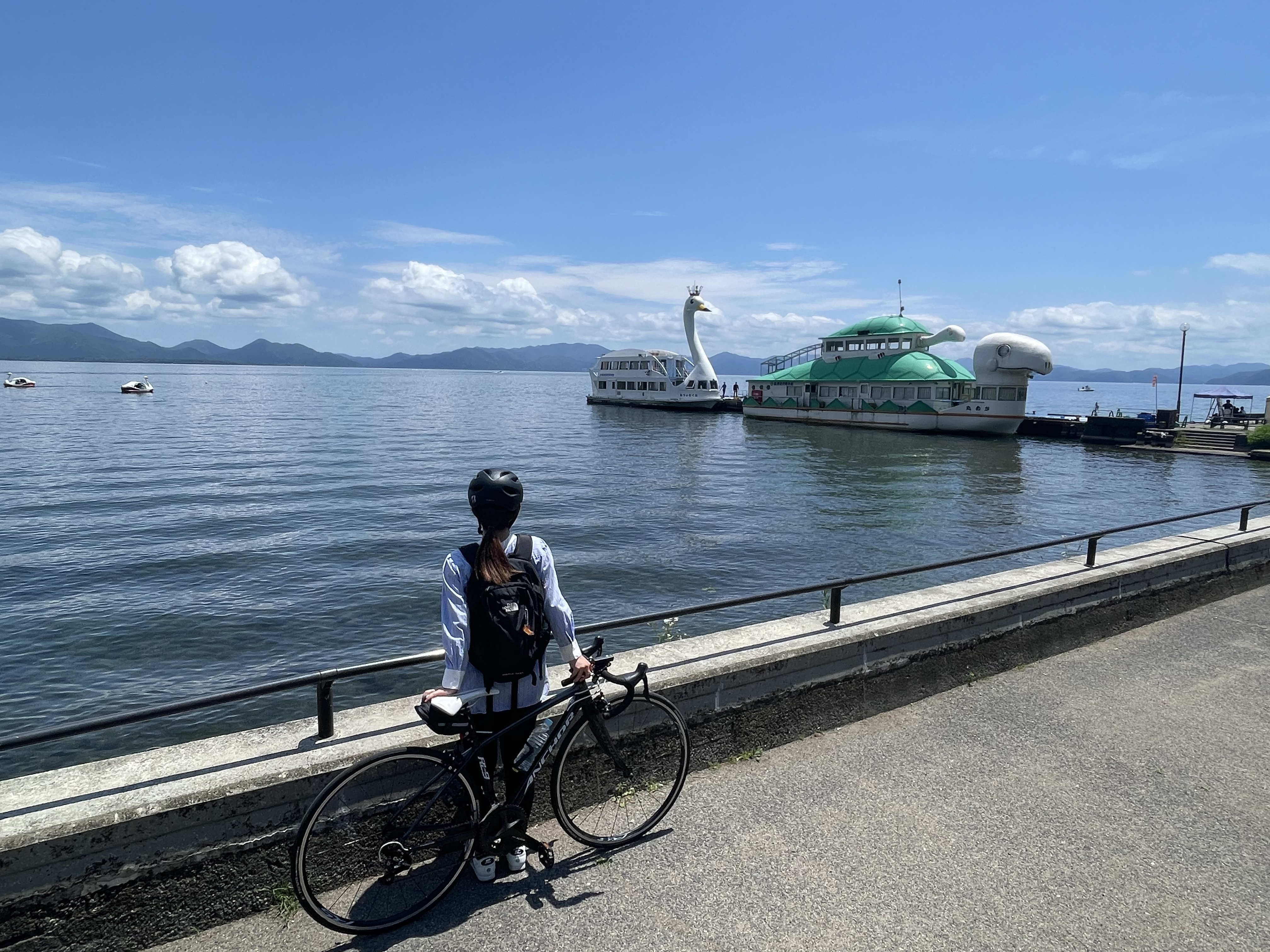 【福島県】猪苗代湖に磐梯山の絶景を満喫、猪苗代町27kmサイクリング！