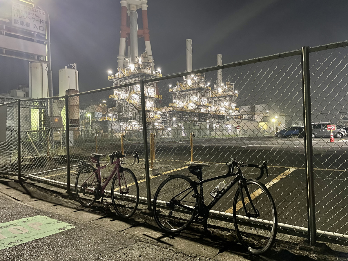 【茨城県】神栖市・鹿島臨海工業地帯を走る約35㎞の夕暮れ＆工場夜景サイクリング