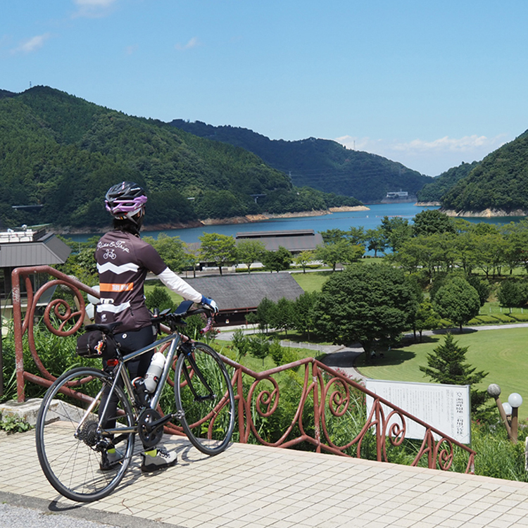 なるかわの園地 自転車
