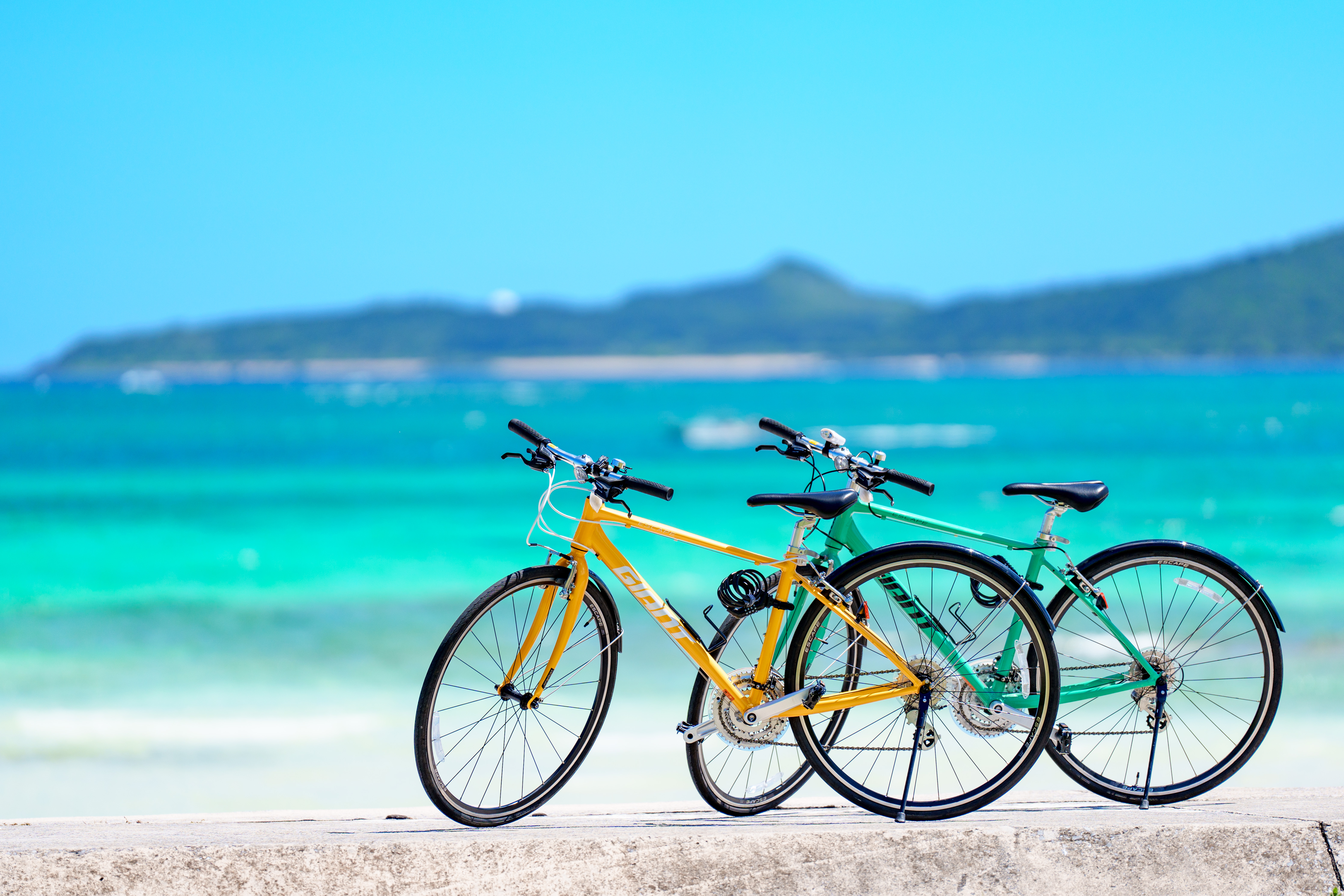 久米島“JAL レンタサイクル”