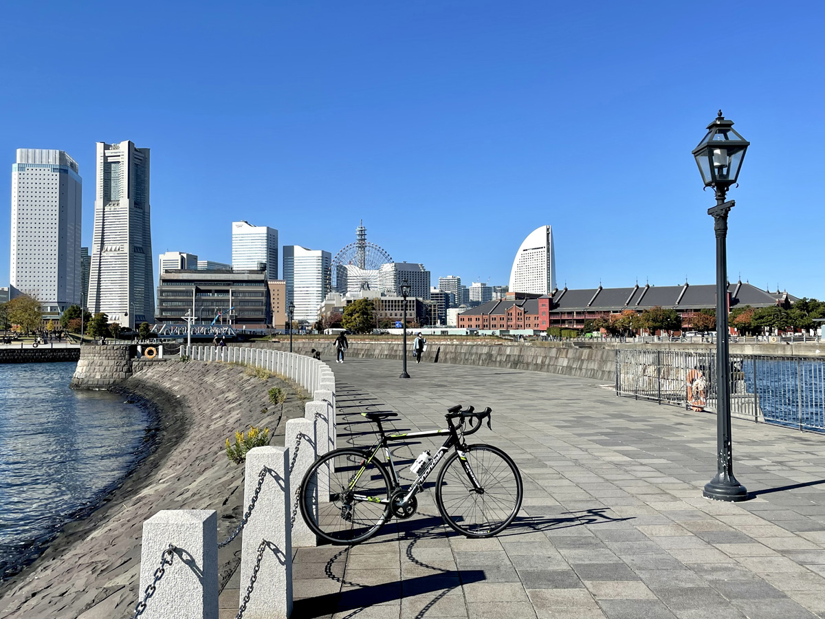 【神奈川県】レンタルロードバイクで横浜市西区/中区の魅力スポットをめぐる20kmサイクリング