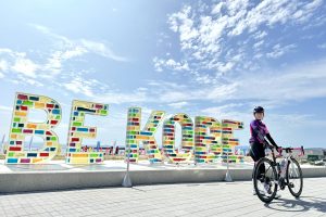 【兵庫県】神戸「BE KOBE」モニュメントとカフェ・レストランをめぐる海沿い50kmサイクリング