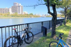 大川沿いの歩行者自転車道 2