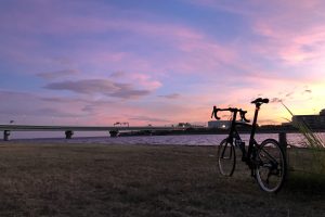 【兵庫県】ほぼ尼崎市一周（アマイチ）で夏の水辺＆夕暮れサイクリング