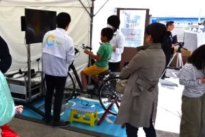 【東京都】自転車シミュレータを使った交通安全教育を実施しました！