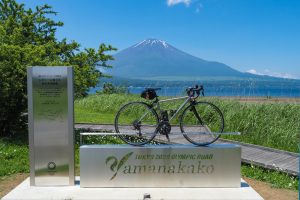 【山梨県】山中湖周辺にある3つの峠と東京オリンピックのモニュメントを巡る62kmのコースを紹介