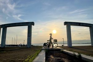 【大阪府】堂島公園～大阪北港マリーナ 15km 夕暮れサイクリング